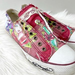 Christian Audigier x Ed Hardy Lowrise Shoes Size 10